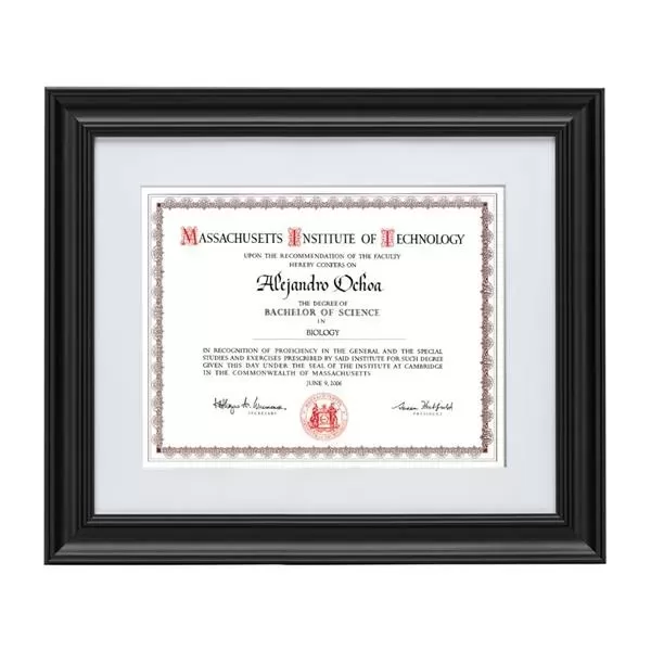 Daytona Certificate Frame -