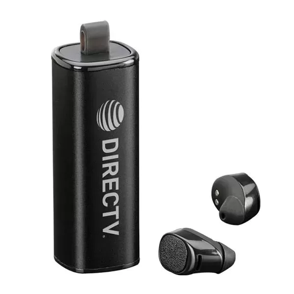 Wireless earbuds with reserve