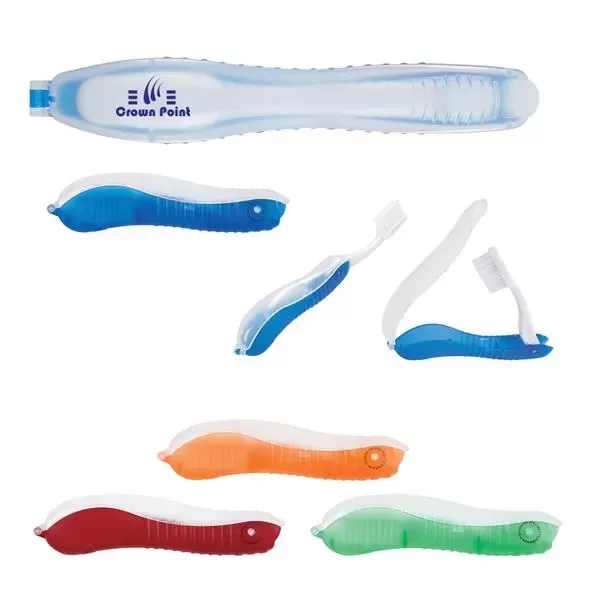 Toothbrush that folds into