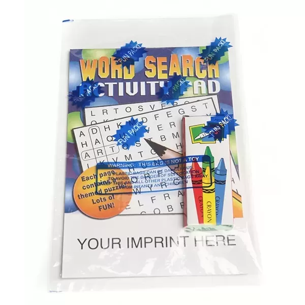 Word Search activity pad