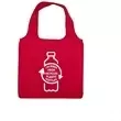 Polyester tote made from