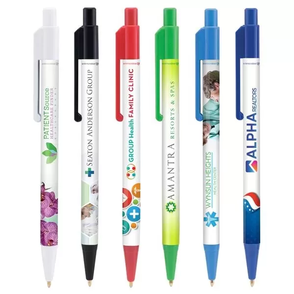 Colorama pen with antimicrobial