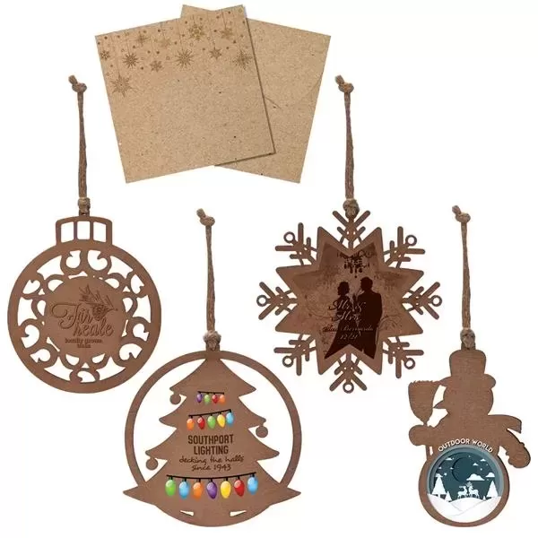 Decorative wooden ornament that