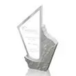 Aqua shaped starfire award