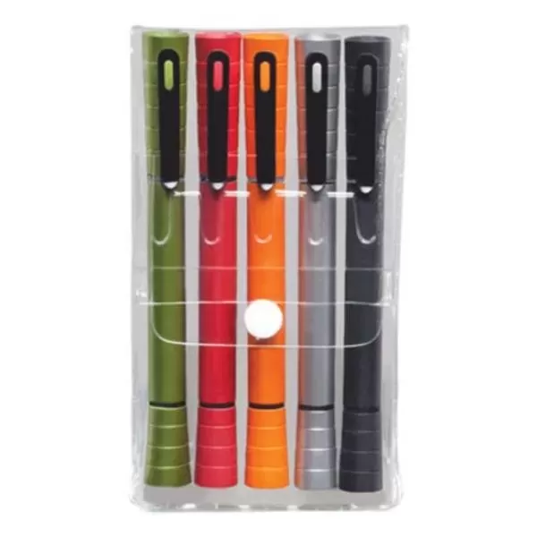 Pack of 5 highlighter/pen