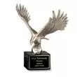 Antique bronze eagle leadership