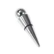 Baseball wine stopper, crafted