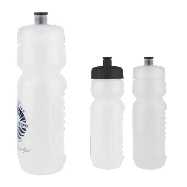 Sports bottle with squeezable