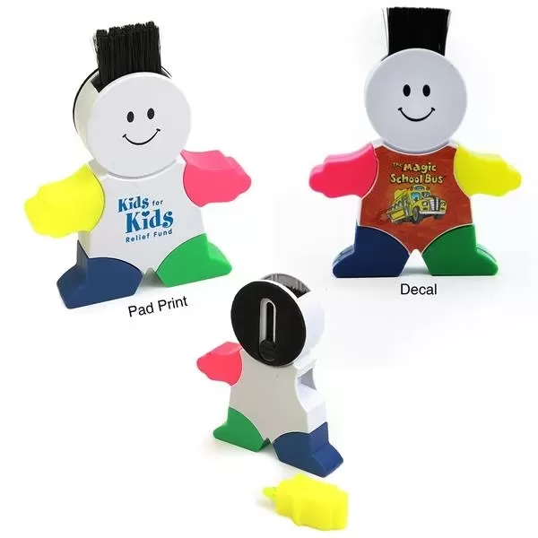 Multifunction, person shaped highlighter