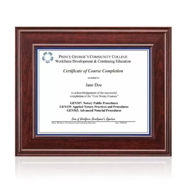 Calthrop Certificate Holder -