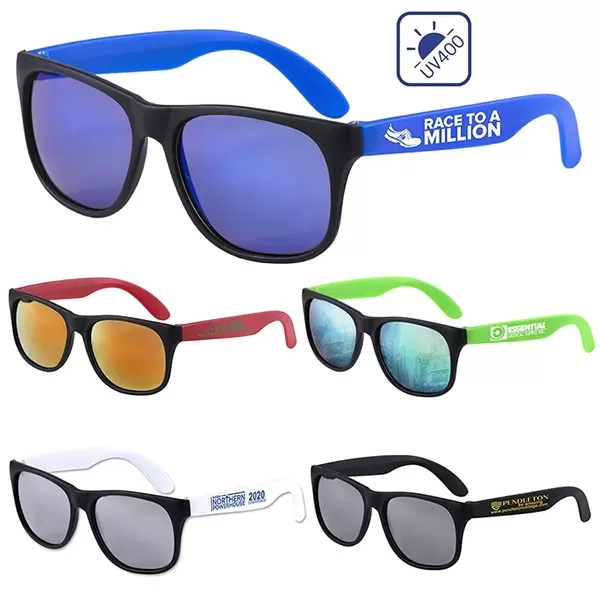 Adult sunglasses with colored