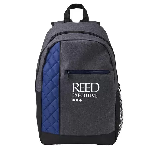Backpack with zippered main
