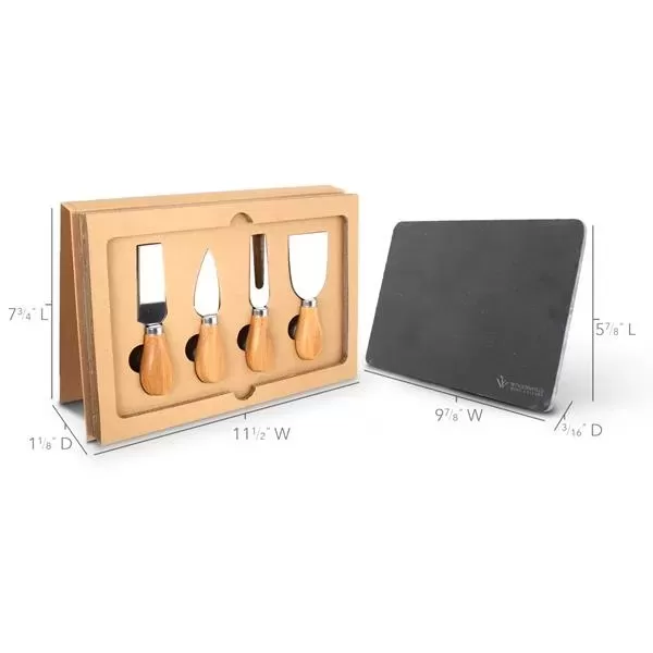 5-Pc Cheese Knife Set