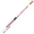 Patriotic pencil with a