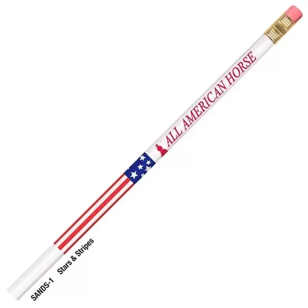Patriotic pencil with a