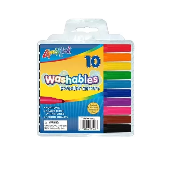 10 Pack Washable Markers