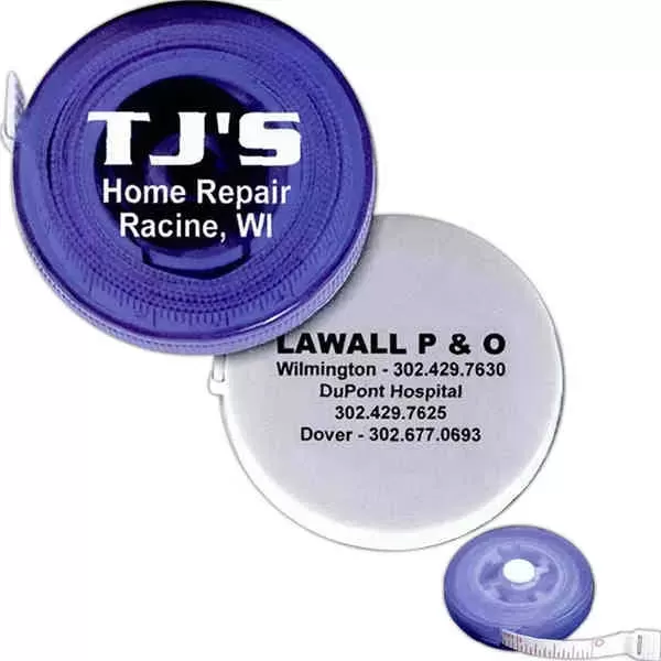 Round tape measure with