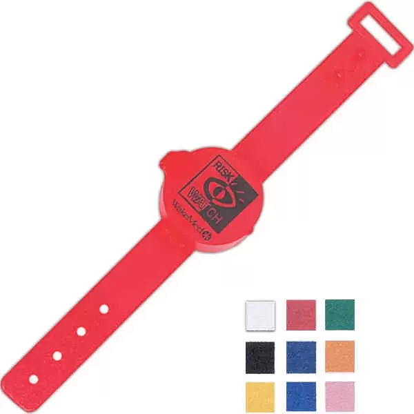 Recycled plastic watch shaped