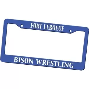 Custom Imprinted License Plate Frame