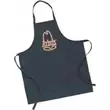 Bar-B-Que apron with divided