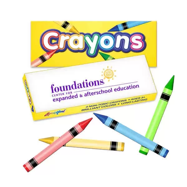 Four pack crayon box.