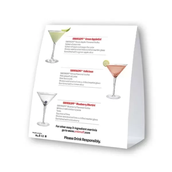 Customized Promo Table Tents