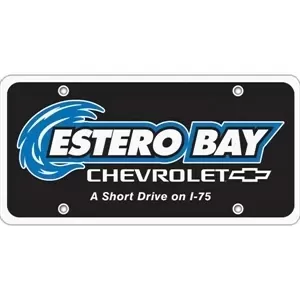 Ad Specialty License Plate Insert