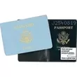 Passport holder with 2