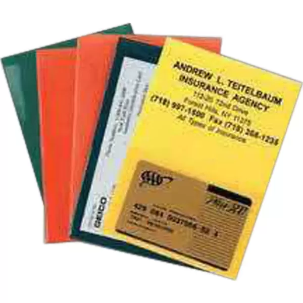 Vehicle insurance card holder