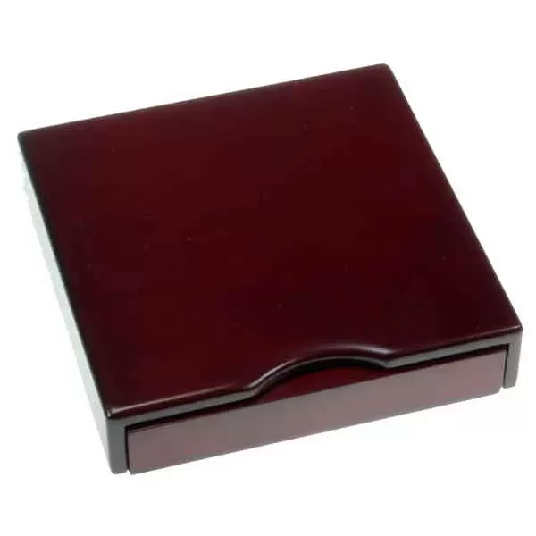 Rosewood color finish box
