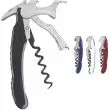 Soft-touch waiter's corkscrew that