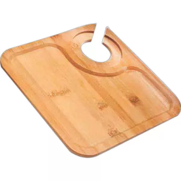 Bamboo party plate with