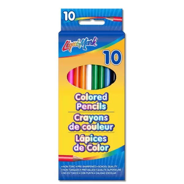 10 Pack Colored Pencils