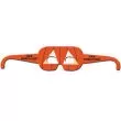 Preprinted rectangular pumpkin glasses