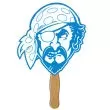 Pirate shaped fan with