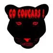 Cougar shape paper window