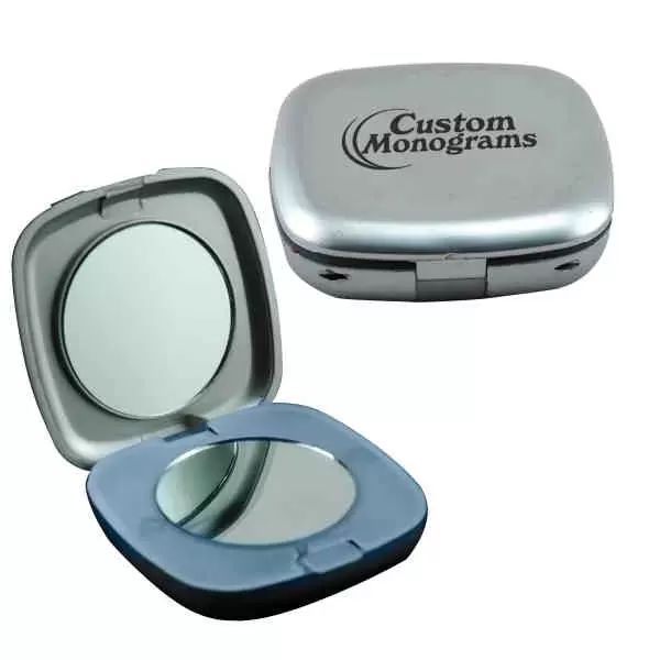 Square compact mirror with