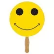 Smiley face shaped fan