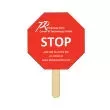 Stop sign shaped front