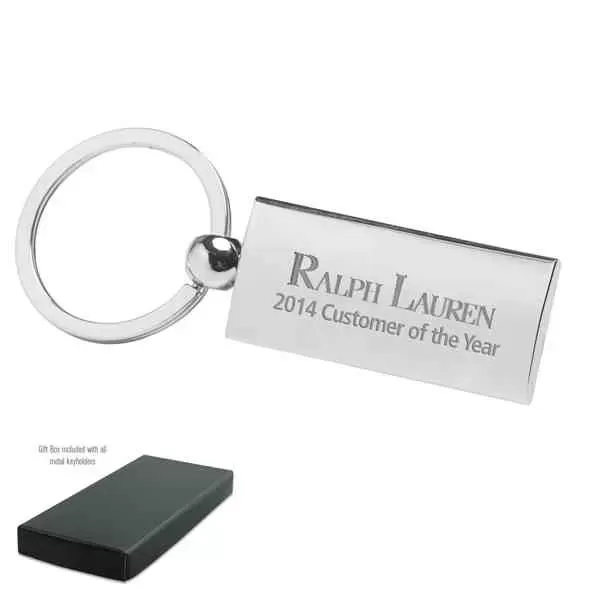 Metal key holder with